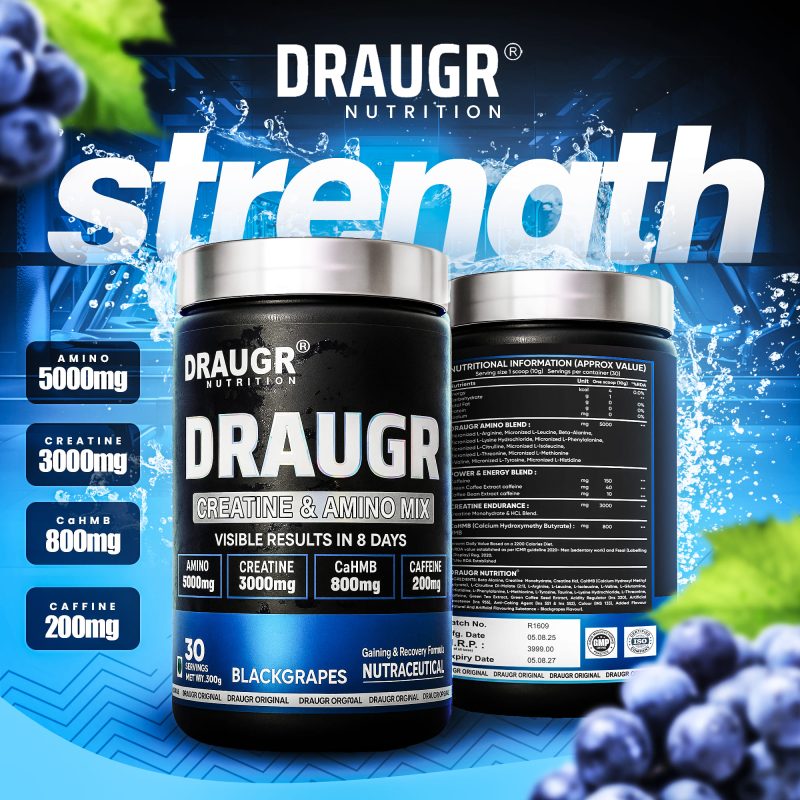 Draugr Creatine & Amino Mix - Image 4