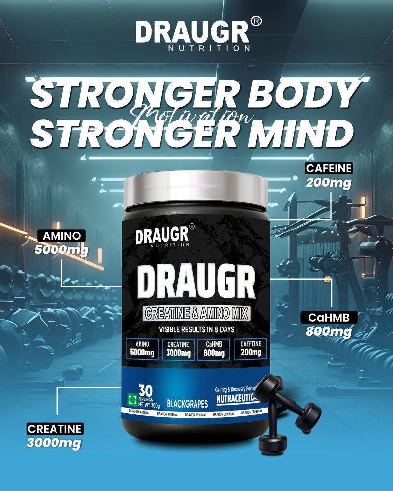 Draugr Creatine & Amino Mix